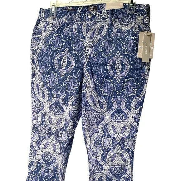 NYDJ Flawless Contour Skinny Ankle Jeans Size 14 - Picture 3 of 7